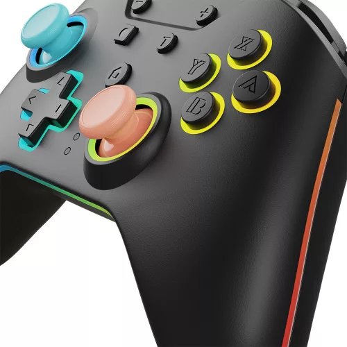 Armor3 NuRival Switch 2/OLED/Switch Kék/Narancssárga vezeték nélküli Hall Effect Stick kontroller