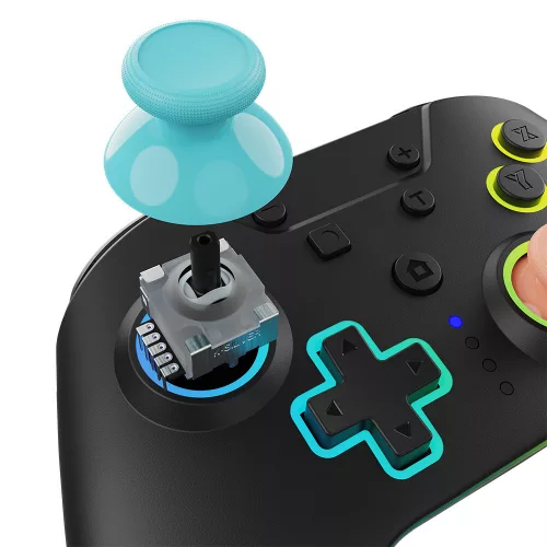 Armor3 NuRival Switch 2/OLED/Switch Kék/Narancssárga vezeték nélküli Hall Effect Stick kontroller