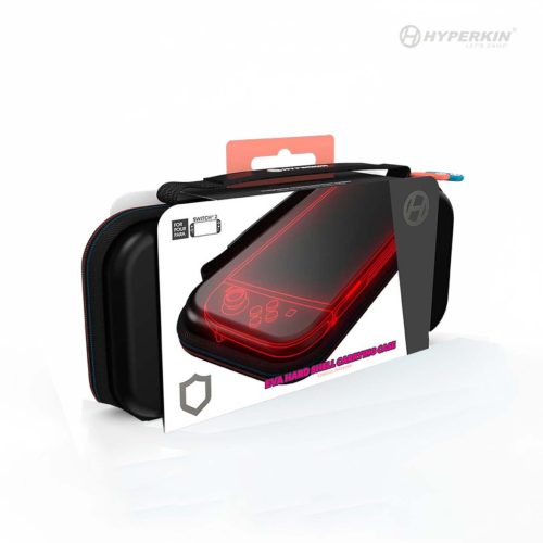 Hyperkin EVA megerősített Fekete Nintendo Switch 2 utazótok