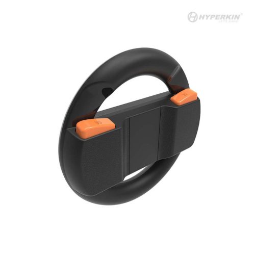 Hyperkin Nintendo Switch 2 Fekete kormány kiegészítő csomag Joy-Con kontrollerhez (2 db)