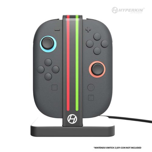 Hyperkin Power Spire Nintendo Switch 2 Joy-Con Fekete töltőállvány