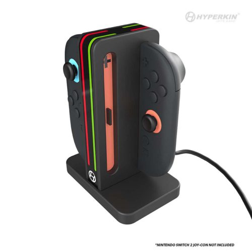 Hyperkin Power Spire Nintendo Switch 2 Joy-Con Fekete töltőállvány