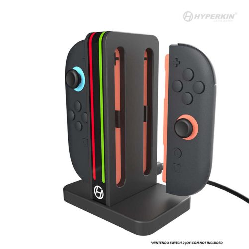 Hyperkin Power Spire Nintendo Switch 2 Joy-Con Fekete töltőállvány