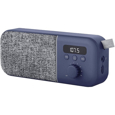 Energy Sistem EN 449958 hordozható rádió fabric box bluetooth tengerészkék