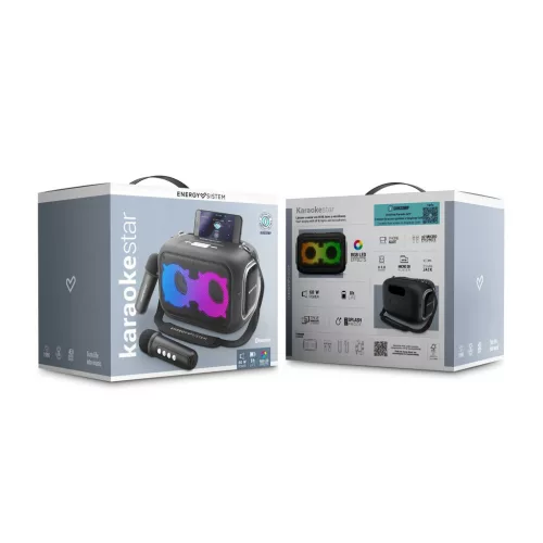 Energy Sistem KaraokeStar Bluetooth Karaoke hangszóró mikrofonokkal EN 459339
