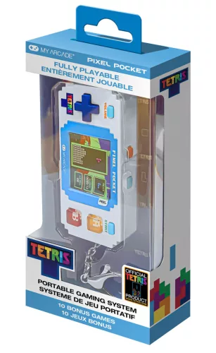 My Arcade DGUNL-7083 Tetris Pixel Pocket Mini Hordozható Kézikonzol