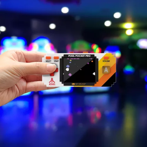 My Arcade DGUNL-7134 Atari Pixel Pocket Pro Hordozható Kézikonzol
