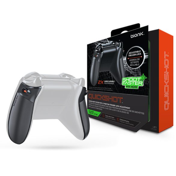 Bionik BNK-9011 Quickshot Pro Xbox One Fekete n Szürke Kontroller Ravasz Kiegészítőcsomag