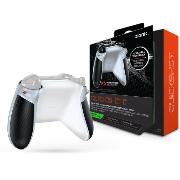 Bionik BNK-9022 Quickshot Pro Xbox One Fehér n Szürke Kontroller Ravasz Kiegészítőcsomag