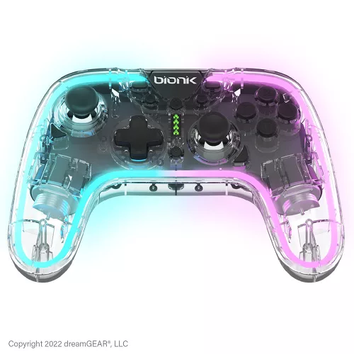 Bionik BNK-9099 NeoGlow Nintendo Switch Vezeték Nélküli RGB Kontroller