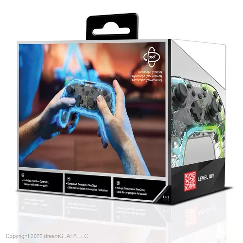Bionik BNK-9099 NeoGlow Nintendo Switch Vezeték Nélküli RGB Kontroller
