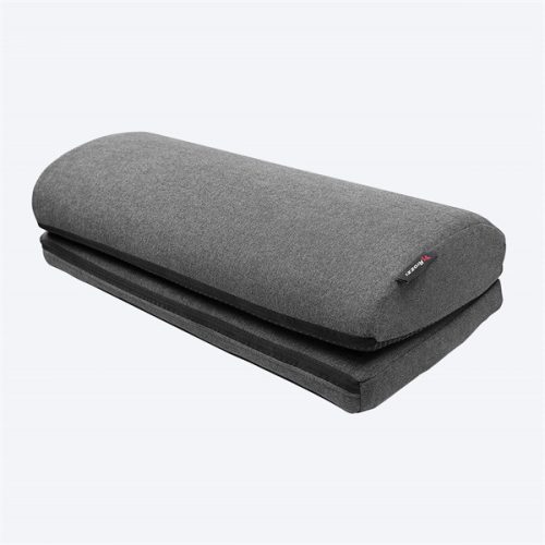 AROZZI Gaming szék kiegészítő - lábtartó párna fekete velúr