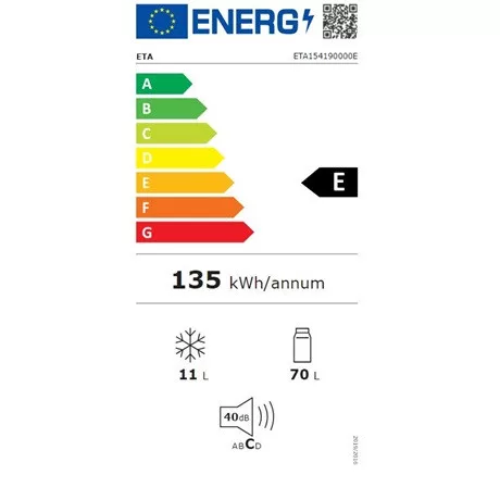 ETA 154190000E hűtő egyajtós