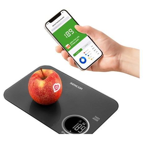 Sencor SKS 7078BK konyhai mérleg smart