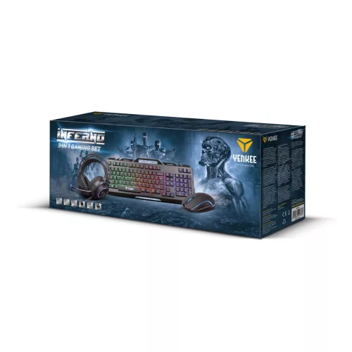 Yenkee YGS 01 INFERNO gamer szett