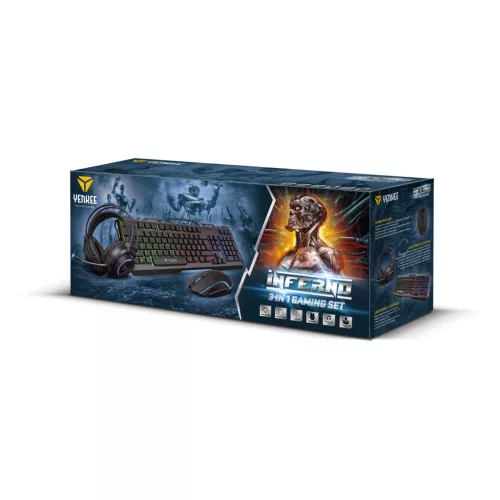 Yenkee YGS 01 INFERNO gamer szett