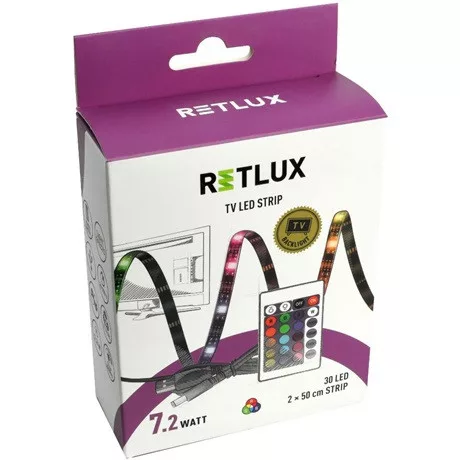Retlux RLS 102 usb led szalag 30led rgb