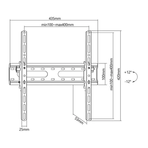 Stell SHO 4410 fali konzol