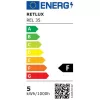 Retlux REL 35 led izzó led c37 4x5w e14 ww