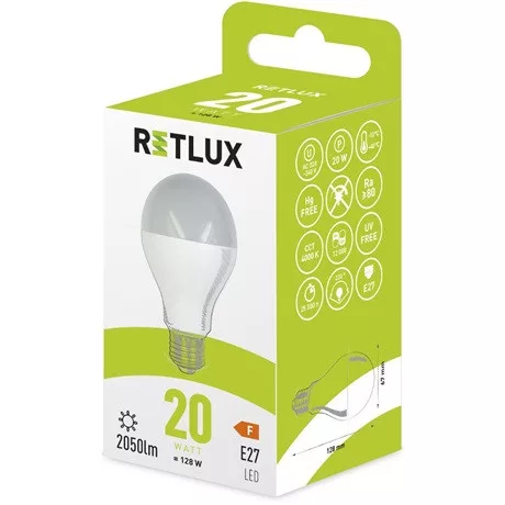 Retlux RLL 463 led izzó a67 e27 20w cw