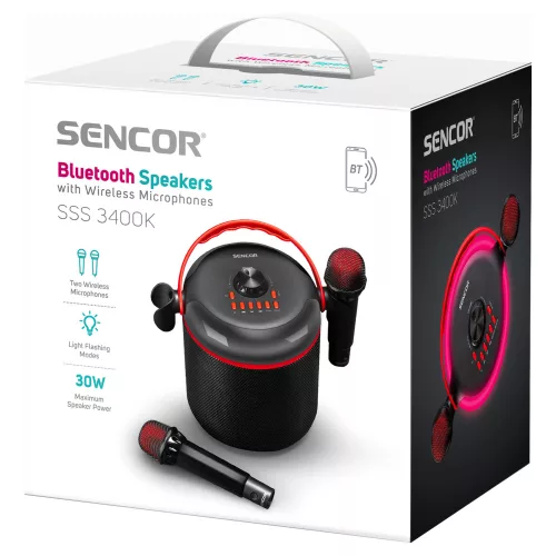 Sencor SSS 3400K bluetooth hangszóró karaoke