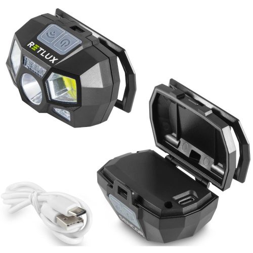 Retlux RPL 701 akkumulátoros fejlámpa 200lm