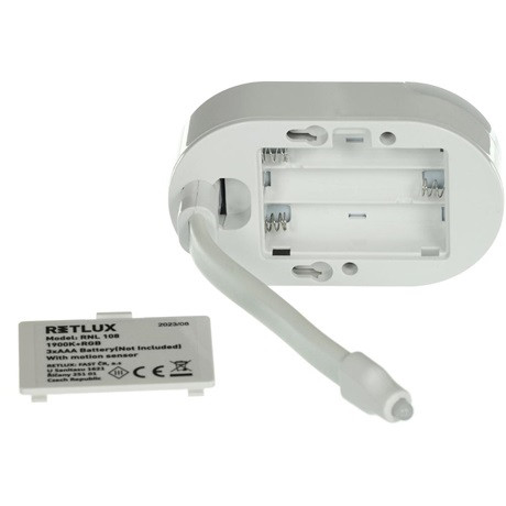 Retlux RNL 108 led éjszakai fény +pir érzékelő