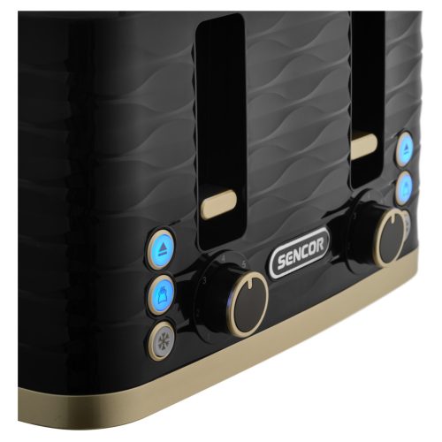 Sencor STS 7551BK kenyérpirító 4 szeletes