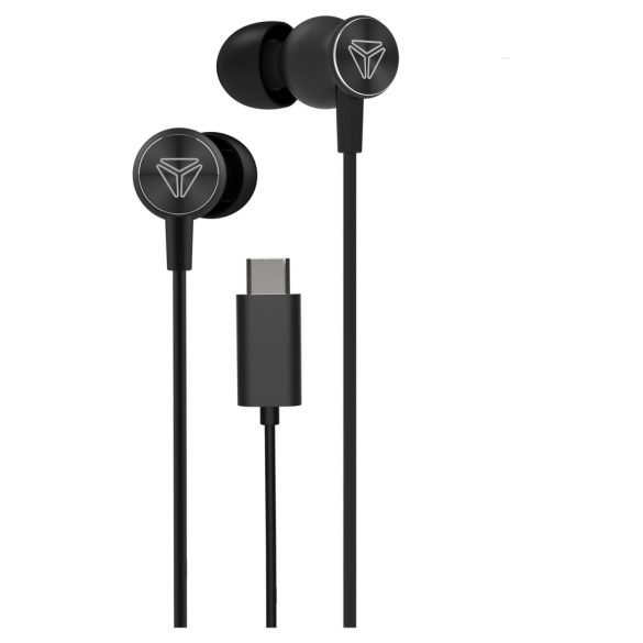 Yenkee YHP 505BK fülhallgató headset type-c