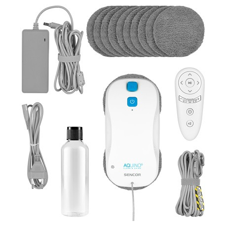 Sencor SRW 6010WH ablaktisztító robot