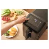 Sencor SFR 1250BK forrólevegős sütő dupla 2 x 5,8 l