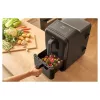 Sencor SFR 1250BK forrólevegős sütő dupla 2 x 5,8 l
