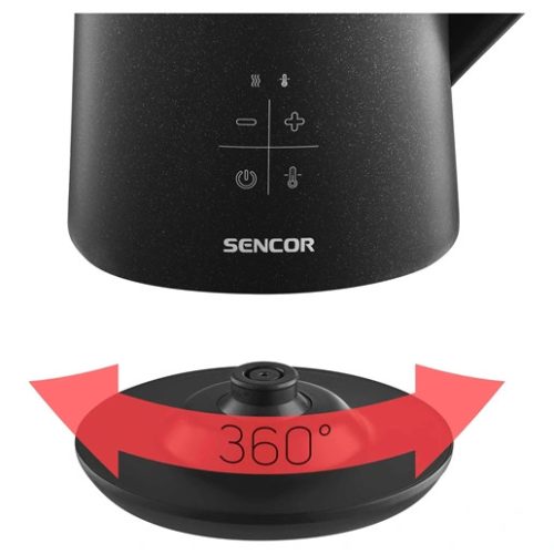 Sencor SWK 0600BK vízforraló hőmérsékletszabályozóval