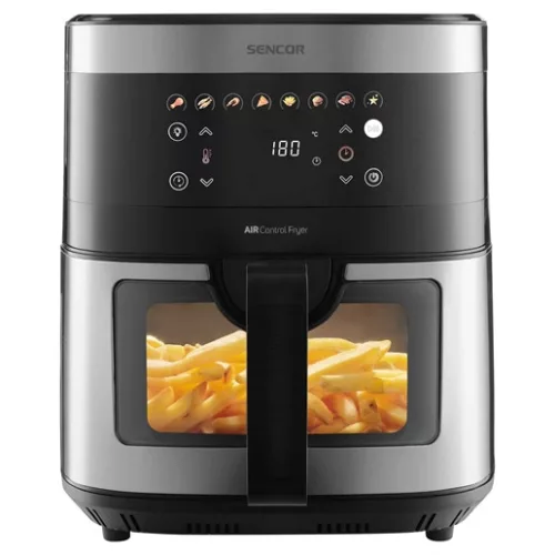 Sencor SFR 9000SS forrólevegős sütő 8 l