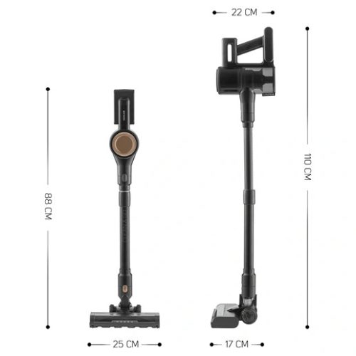 Sencor SVC 7222BK porszívó álló 3in1