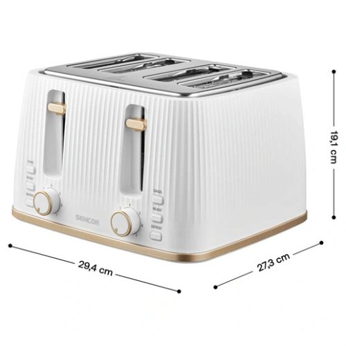 Sencor STS 7540WH kenyérpirító 4 szeletes