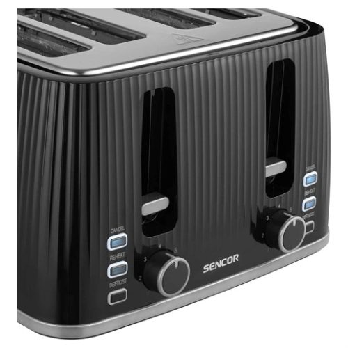 Sencor STS 7541BK kenyérpirító 4 szeletes
