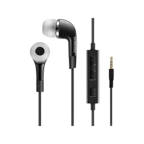   Samsung gyári sztereó felvevős fülhallgató - EHS64AVFBE - 3,5 mm jack- fekete (ECO csomagolás)