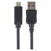 Emos SM7021BL töltő- és adatkábel usb-a 3.0 / usb-c 3.1 1 m fekete