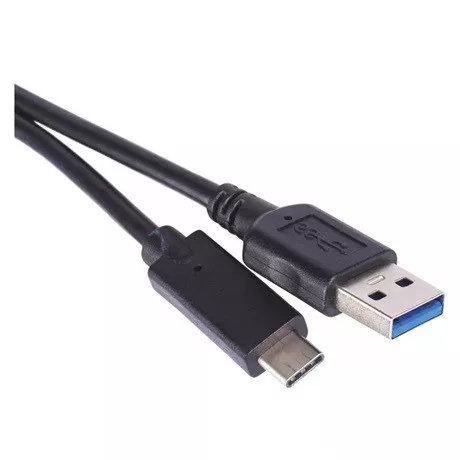 Emos SM7021BL töltő- és adatkábel usb-a 3.0 / usb-c 3.1 1 m fekete