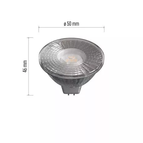 Emos ZQ8434 classic led izzó mr16 gu5.3 4.5w 380lm nw