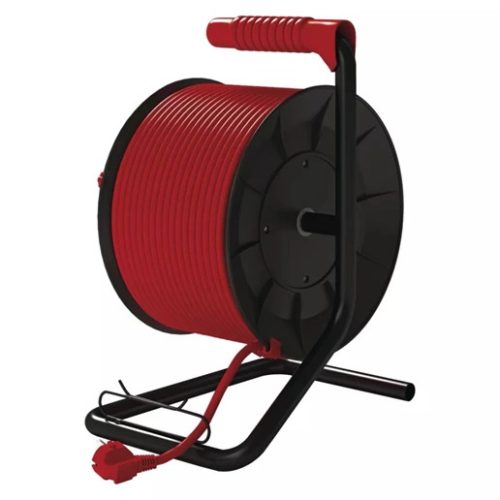 Emos P092501 kábeldob 50 m / 4 aljzat / piros / pvc / 230 v / 1,5 mm2