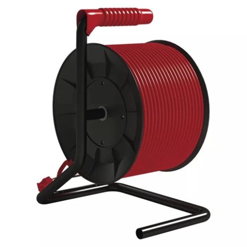 Emos P092501 kábeldob 50 m / 4 aljzat / piros / pvc / 230 v / 1,5 mm2