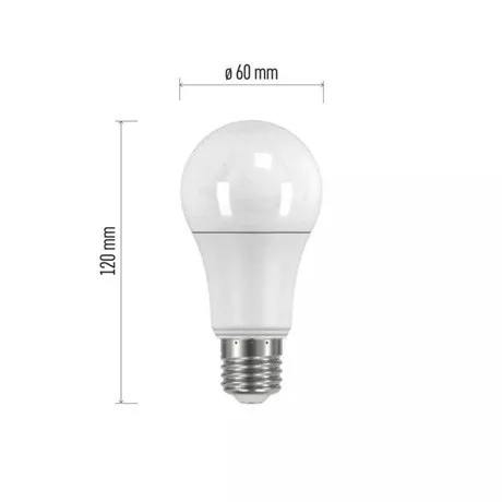 Emos ZQ5162 classic led izzó a60 e27 13,2w 1521lm hideg fehér