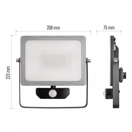 Emos ZS2940 ilio led reflektor 50w 4000lm mozgásérzékelővel ip44 nw