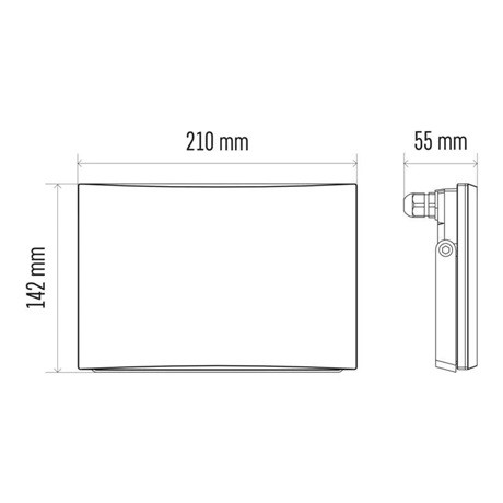 Emos ZS2541 tambo led reflektor 51w 4300lm ip65 nw