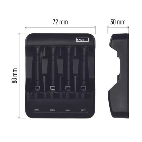 Emos N9321 elemtöltő bcn-40 aa/aaa