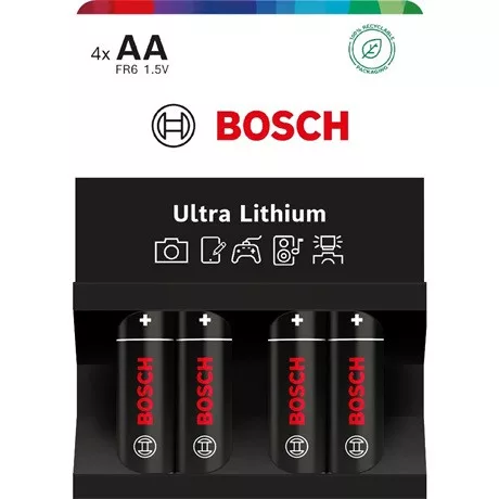Bosch FR6UL4B/00 elem lítium aa 4-bliszter