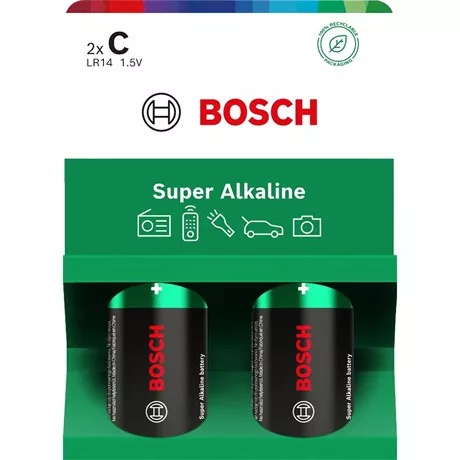 Bosch LR14SA2B/00 elem super alkaline c 2-bliszter