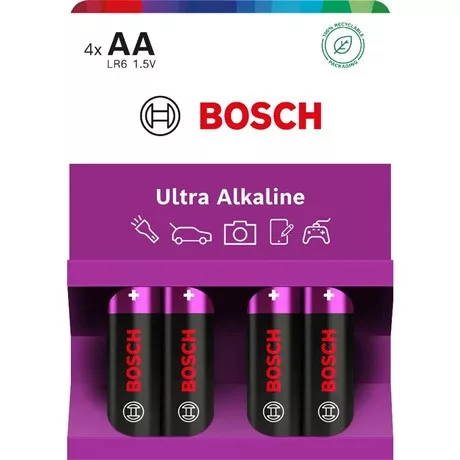 Bosch LR6UA4B/00 elem ultra alkaline aa 4-bliszter